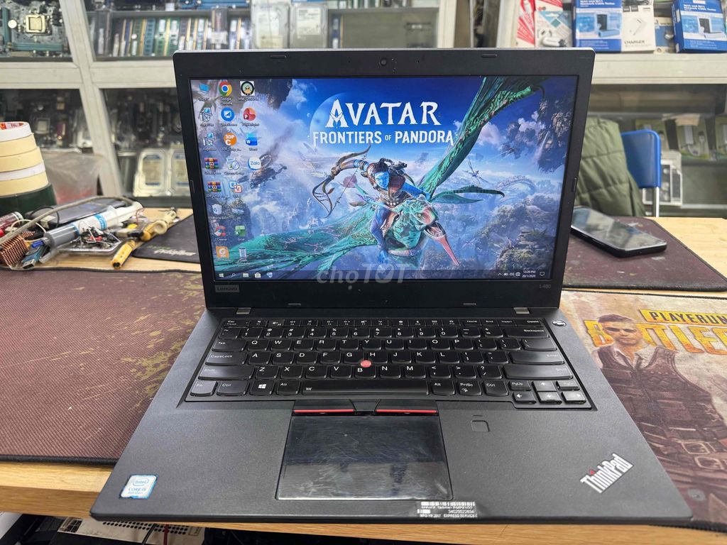 Lenovo ThinkPad L480 i5-8250u 8GB/128GB. Mua bán Laptop tại Quận Long Biên Hà Nội được đăng bởi ĐỨC ANH COMPUTER 408 ngọc lâm Long biên Hà Nội hình 1