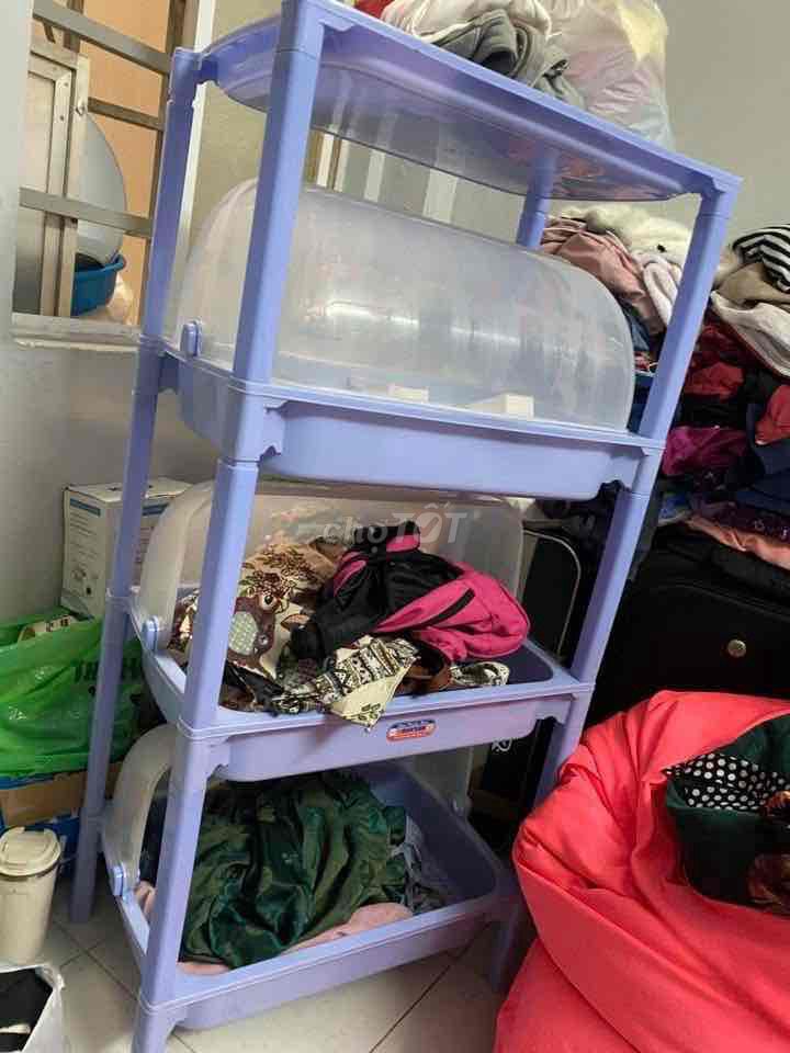 Kệ nhựa Duy Tân Tím có nắp. Mua bán Tủ, kệ gia đình tại Quận Gò Vấp Tp Hồ Chí Minh được đăng bởi nghi hình 1