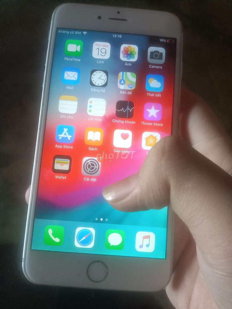 iPhone 6 Plus 64GB Trắng Đã dùng. Mua bán Điện thoại tại Huyện Hải Hậu Nam Định được đăng bởi Hoàng Sơn hình 1