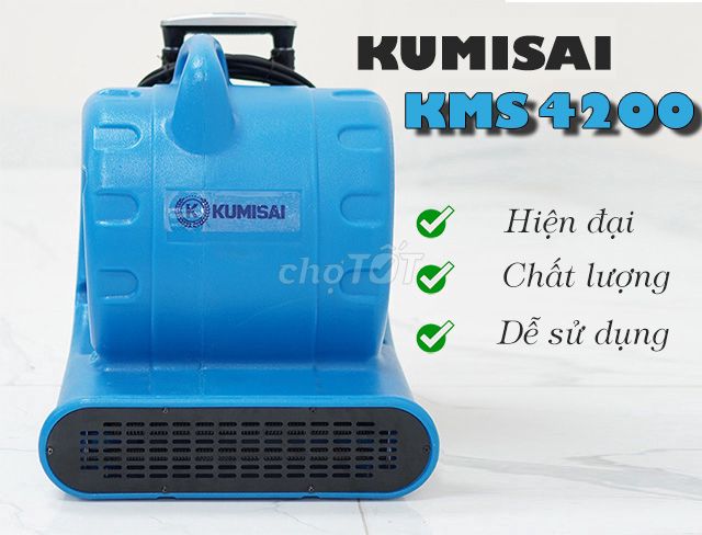 Quạt sấy thảm - sàn công nghiệp Kumisai KMS 4200