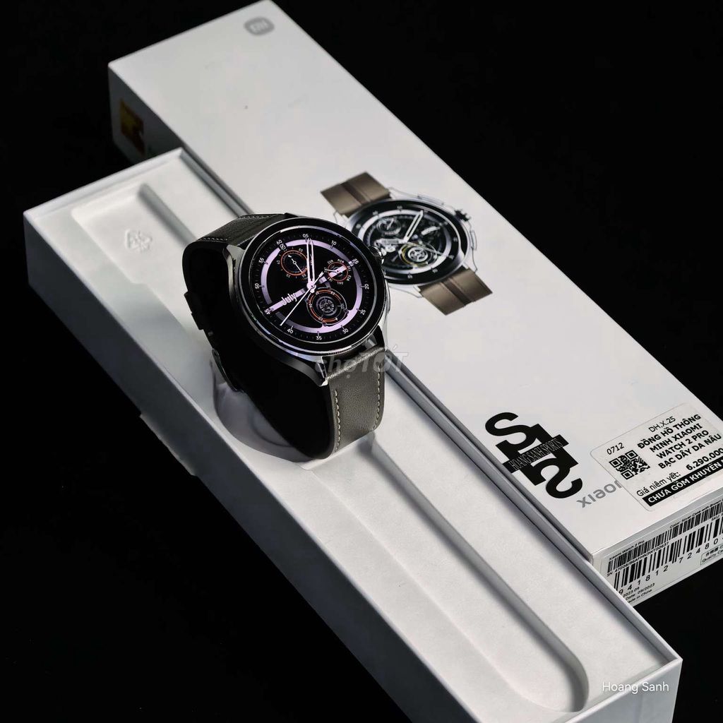 Xiaomi Watch 2 Pro Đen Chính Hãng Fullbox. Mua bán Thiết bị đeo thông minh tại Quận Tân Phú Tp Hồ Chí Minh được đăng bởi HOÀNG SANH hình 1
