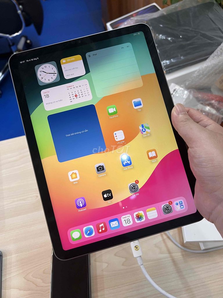 iPad Air 5 64GB wifi đẹp pin 95