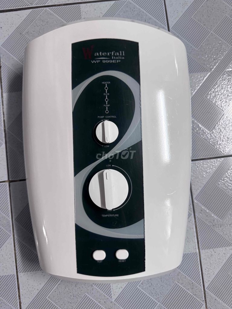 Máy nước nóng Waterfall WF 999EP Trắng có bơm. Mua bán Thiết bị vệ sinh, nhà tắm tại Quận 10 Tp Hồ Chí Minh được đăng bởi Đức Minh 646 hình 1