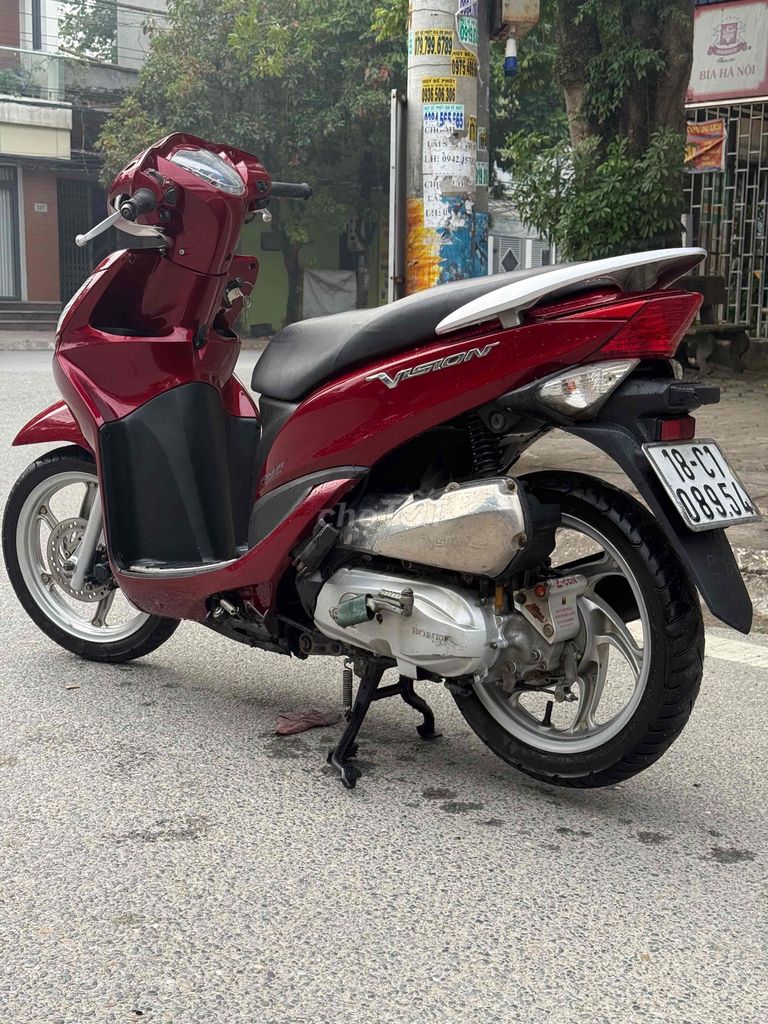 Honda Vision 2013 màu Đỏ. Mua bán Xe máy tại Thành phố Nam Định Nam Định được đăng bởi Bảo Nhi Trần hình 5
