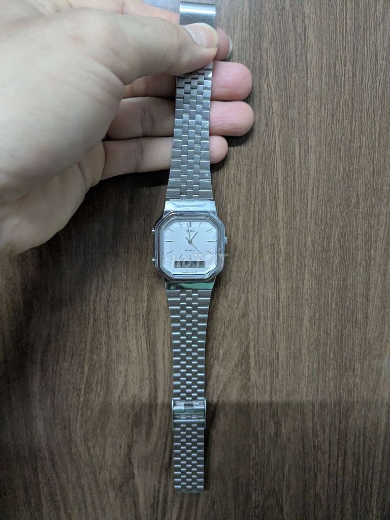 Đồng hồ Seiko Alba Vintage Bạc. Mua bán Đồng hồ tại Huyện Nhơn Trạch Đồng Nai được đăng bởi Tiến Phát hình 1
