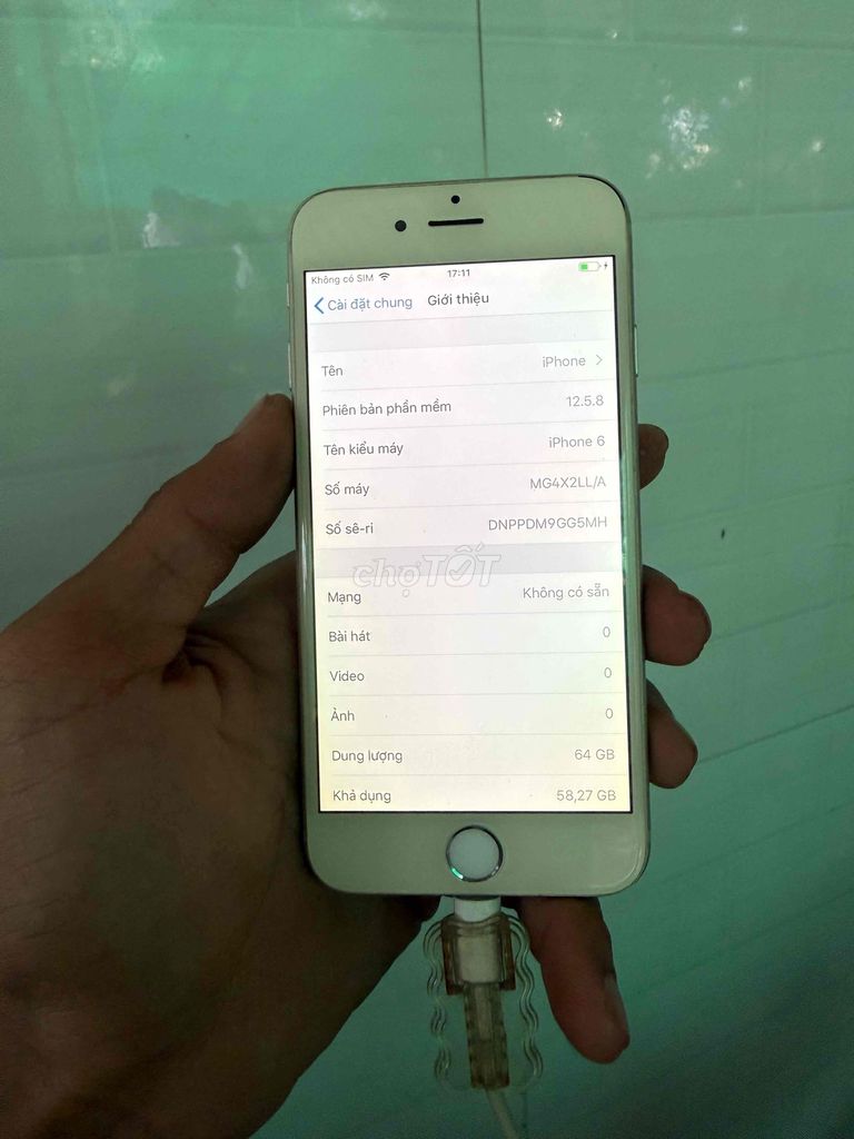 Apple iPhone 6 64GB Vàng. Mua bán Điện thoại tại Huyện Cái Bè Tiền Giang được đăng bởi nguyễn tiến hình 1