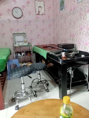sang tiệm spa vật lý trị liệu