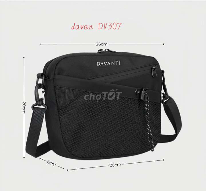 Túi đeo chéo DV307. Mua bán Túi xách tại Huyện Chợ Mới An Giang được đăng bởi Thời trang và gia dụng hình 3