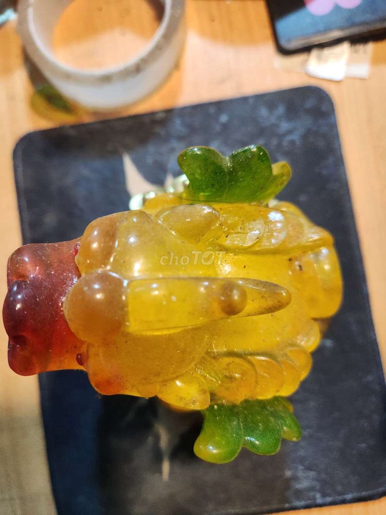 Tượng phong thủy Tỳ Hưu Nhựa Vàng. Mua bán Đồ sưu tầm, đồ cổ tại Quận Hồng Bàng Hải Phòng được đăng bởi Nguyễn Hồng hình 1