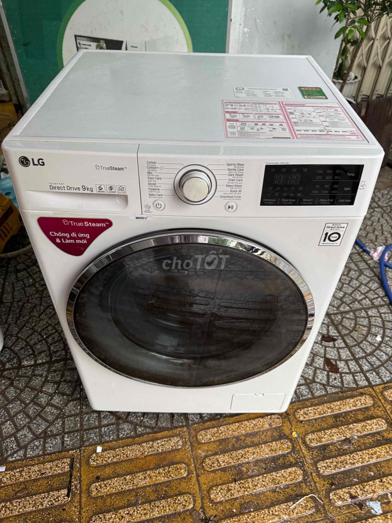 thanh lý máy giặt LG inveter 9.0KG mới tin