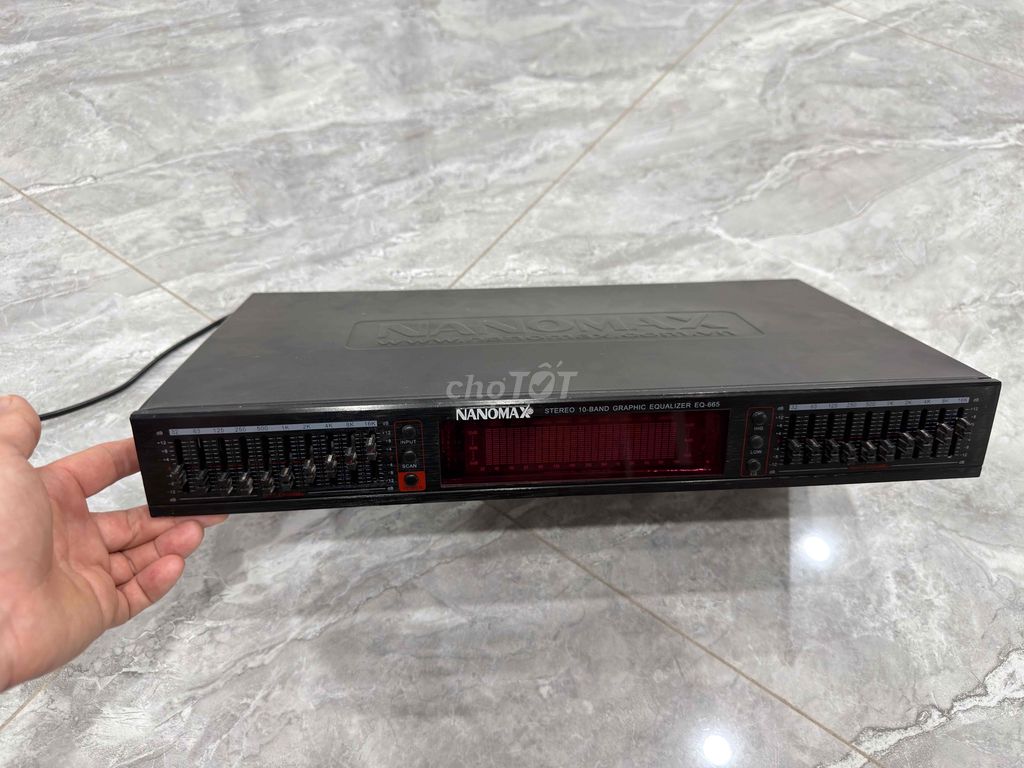NANOMAX EQ-665 Lọc âm thanh Đen Nguyên bản. Mua bán Tivi, Âm thanh tại Huyện Gia Lâm Hà Nội được đăng bởi Tranh gom Bat Trang hình 1