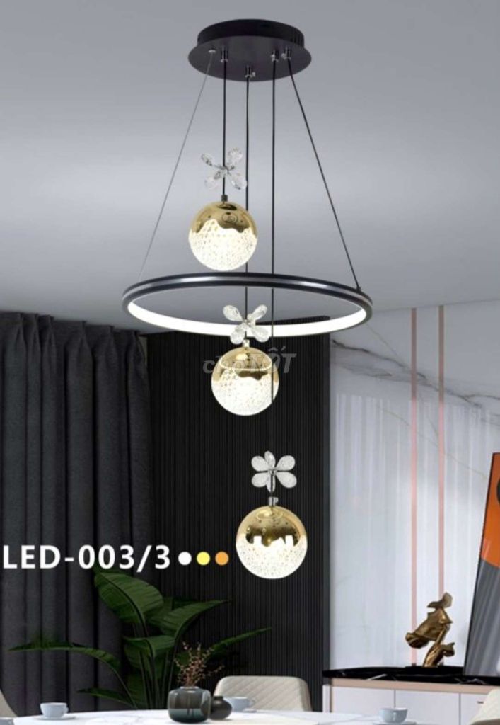Đèn thả trần LED 3 chế độ màu. Mua bán Đèn tại Huyện Bình Chánh Tp Hồ Chí Minh được đăng bởi Tra My hình 1