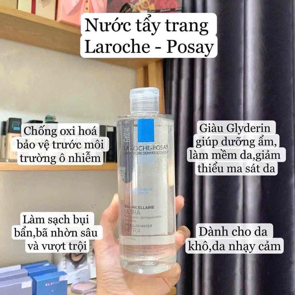 La Roche-Posay Nước tẩy trang 400ml Da nhạy cảm. Mua bán Phụ kiện thời trang khác tại Quận 10 Tp Hồ Chí Minh được đăng bởi Baby Girl Lovely hình 1