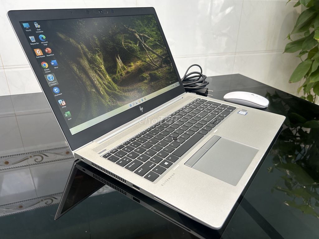 Laptop 15 inches, bàn phím số-i7 8650U-16GB-256GB