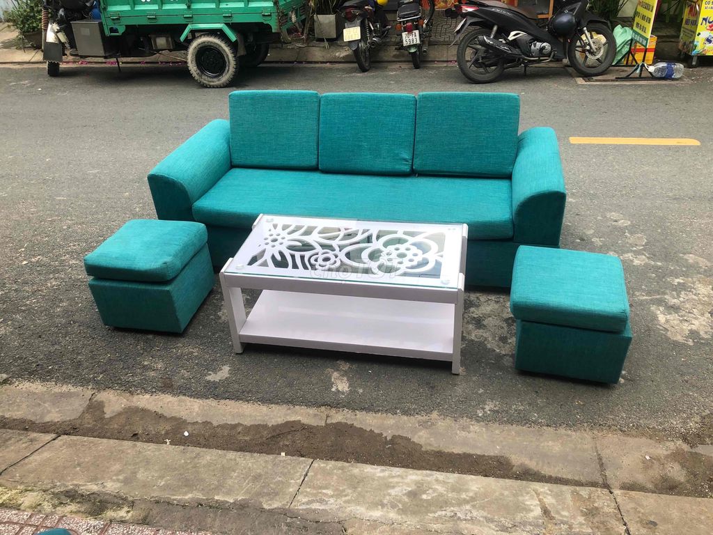 thanh lý bộ sofa kèm bàn . sofa gia đình