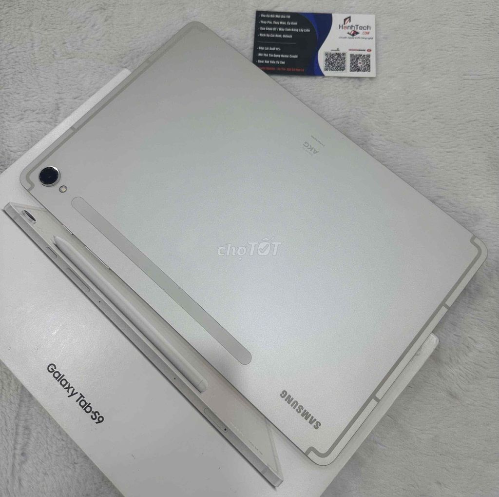 Samsung Tab S9 8GB/128GB Bạc Mới khui hộp. Mua bán Máy tính bảng tại Quận 3 Tp Hồ Chí Minh được đăng bởi Hạnh Tech hình 1