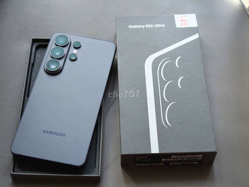 Samsung Galaxy S26 Ultra 12GB/256GB Đen. Mua bán Điện thoại tại Quận Ninh Kiều Cần Thơ được đăng bởi Lê Khang hình 1