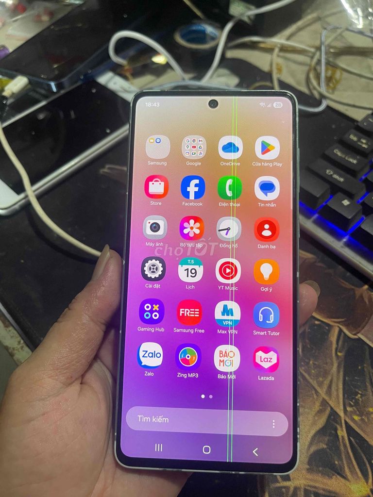 Samsung A73 Xanh nhạt. Mua bán Điện thoại tại Huyện Châu Thành Kiên Giang được đăng bởi DD Computer TH hình 1