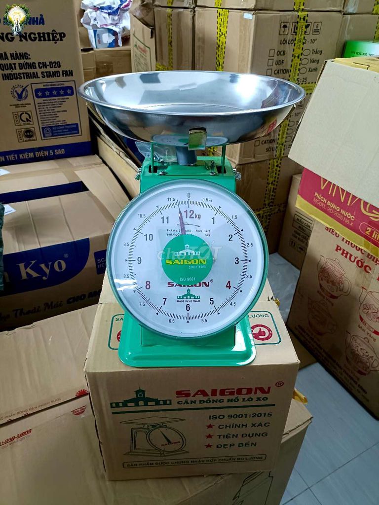 Cân đồng hồ SAIGON 12kg Xanh lá. Mua bán Nội thất, đồ gia dụng khác tại Thành phố Rạch Giá Kiên Giang được đăng bởi MÍT 68 hình 1