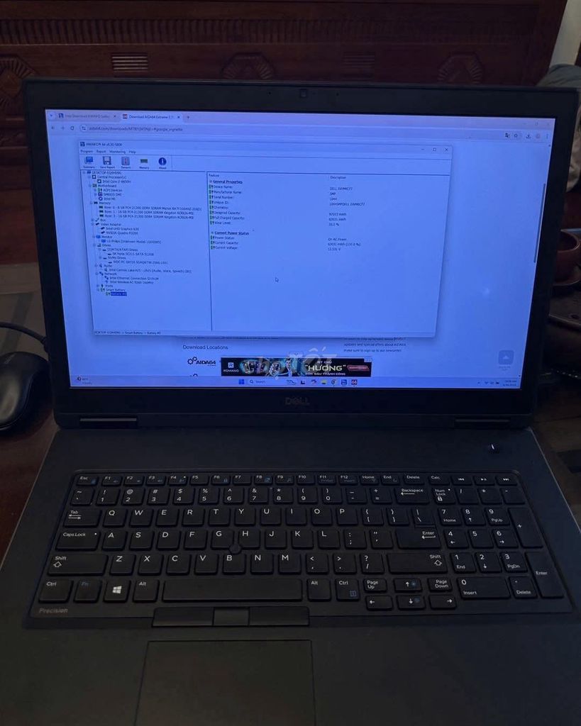 Dell Precision M7730 i7-8850H 17.3 40GB/1TB. Mua bán Laptop tại Huyện Đông Anh Hà Nội được đăng bởi Duc Nguyen Binh hình 1