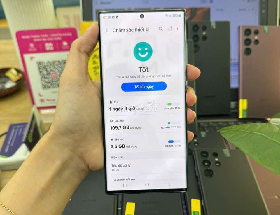 Samsung Galaxy S22 Ultra Xanh Lá 128GB. Mua bán Điện thoại tại Quận Gò Vấp Tp Hồ Chí Minh được đăng bởi Minh phương hình 1