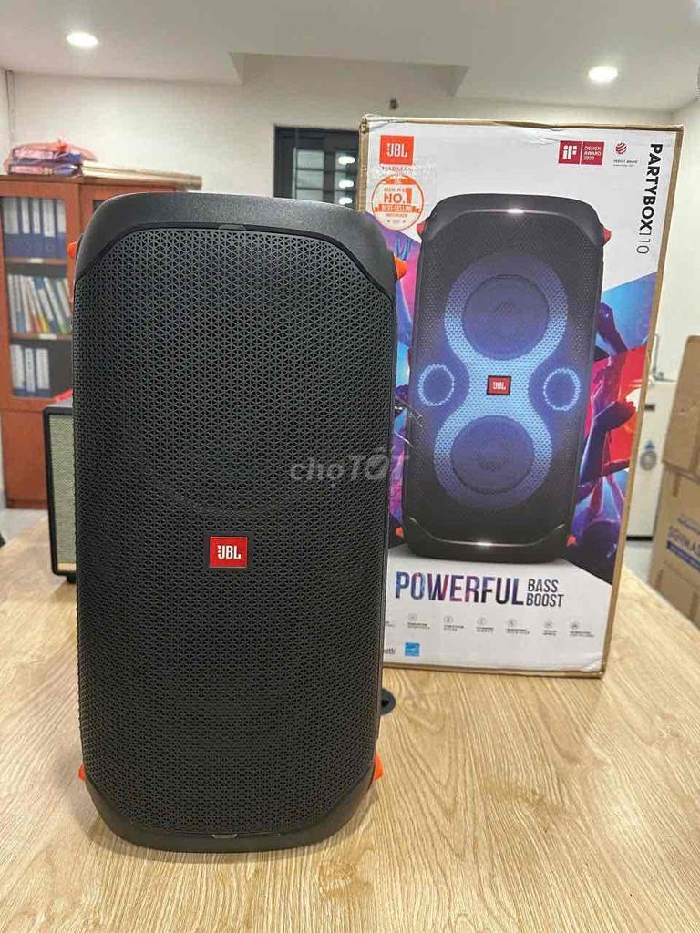Loa Bluetooth JBL PartyBox 110 Đen. Mua bán Tivi, Âm thanh tại Quận Ninh Kiều Cần Thơ được đăng bởi Trần Quang Minh hình 1