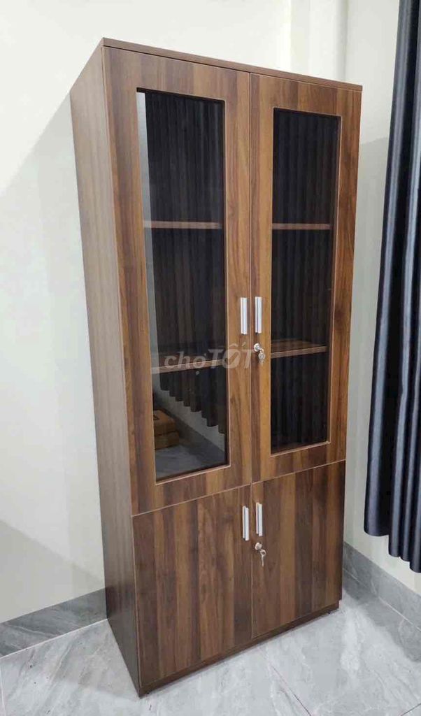 Tủ sách Gỗ công nghiệp Nâu. Mua bán Tủ, kệ gia đình tại Thành phố Dĩ An Bình Dương được đăng bởi Minh chương hình 1