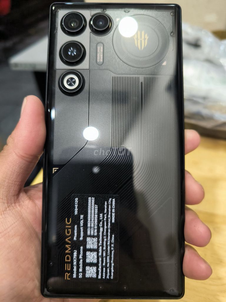 RedMagic 11 Air 512GB Đen. Mua bán Điện thoại tại Quận 3 Tp Hồ Chí Minh được đăng bởi Nguyễn Ngọc hình 1