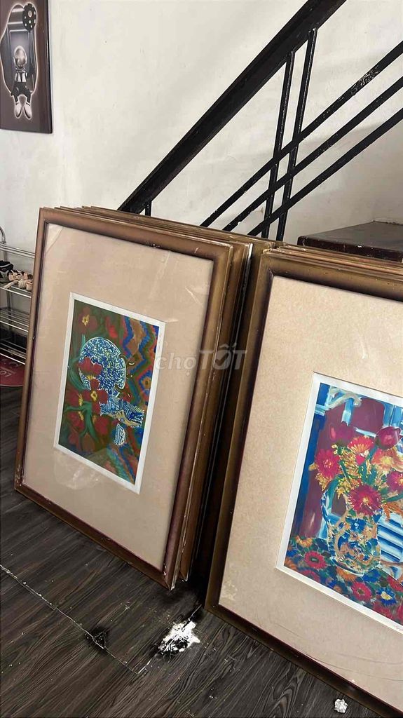 Tranh vẽ khung gỗ 73x102cm. Mua bán Đồ sưu tầm, đồ cổ tại Quận Tây Hồ Hà Nội được đăng bởi Ngát Nguyễn hình 1