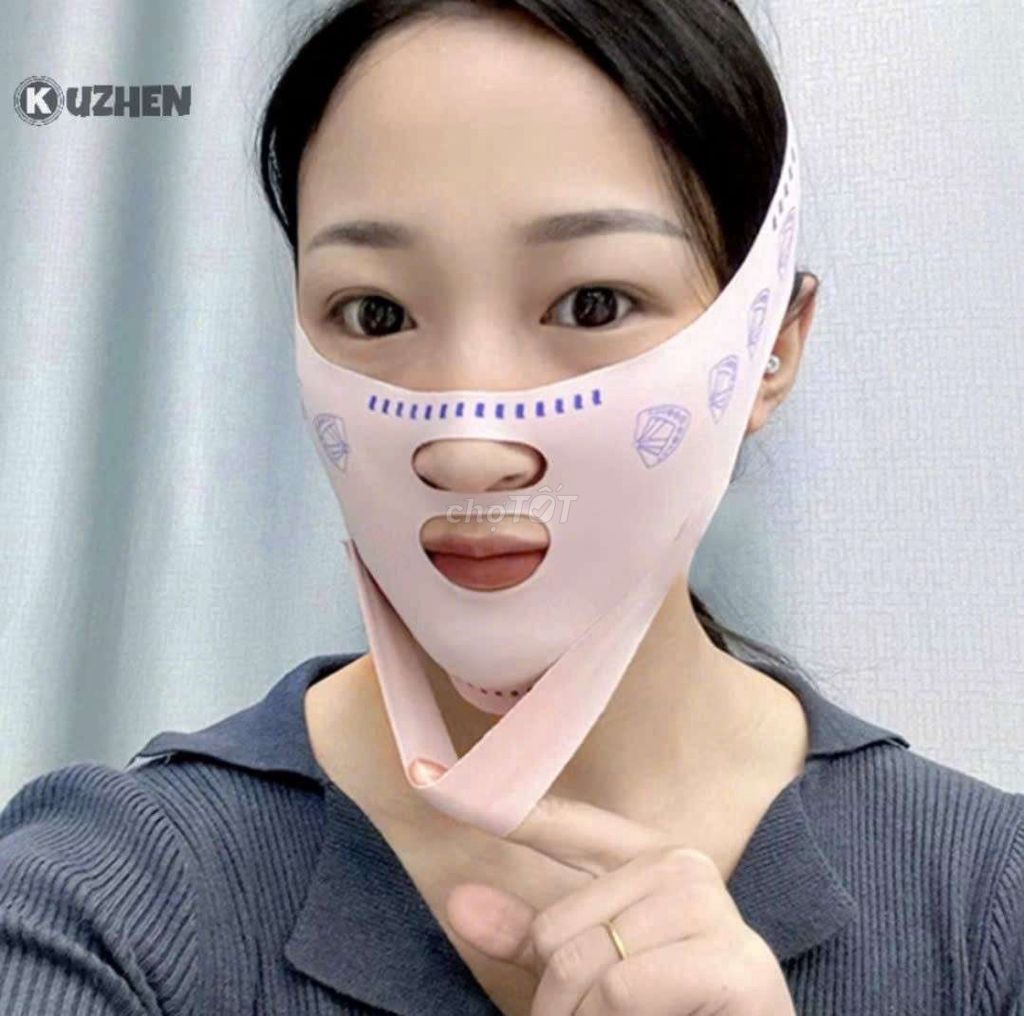 Đai nâng cơ mặt Nữ Vải Hồng 2 lớp. Mua bán Phụ kiện thời trang khác tại Thành phố Vĩnh Long Vĩnh Long được đăng bởi ST STORE chuyên sỉ hình 1