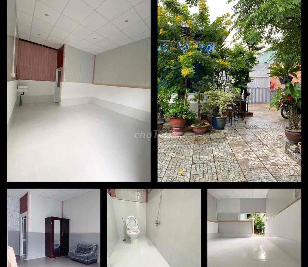 PHÒNG SÂN VƯỜN - 22m2 - VÔ Ở NGAY
