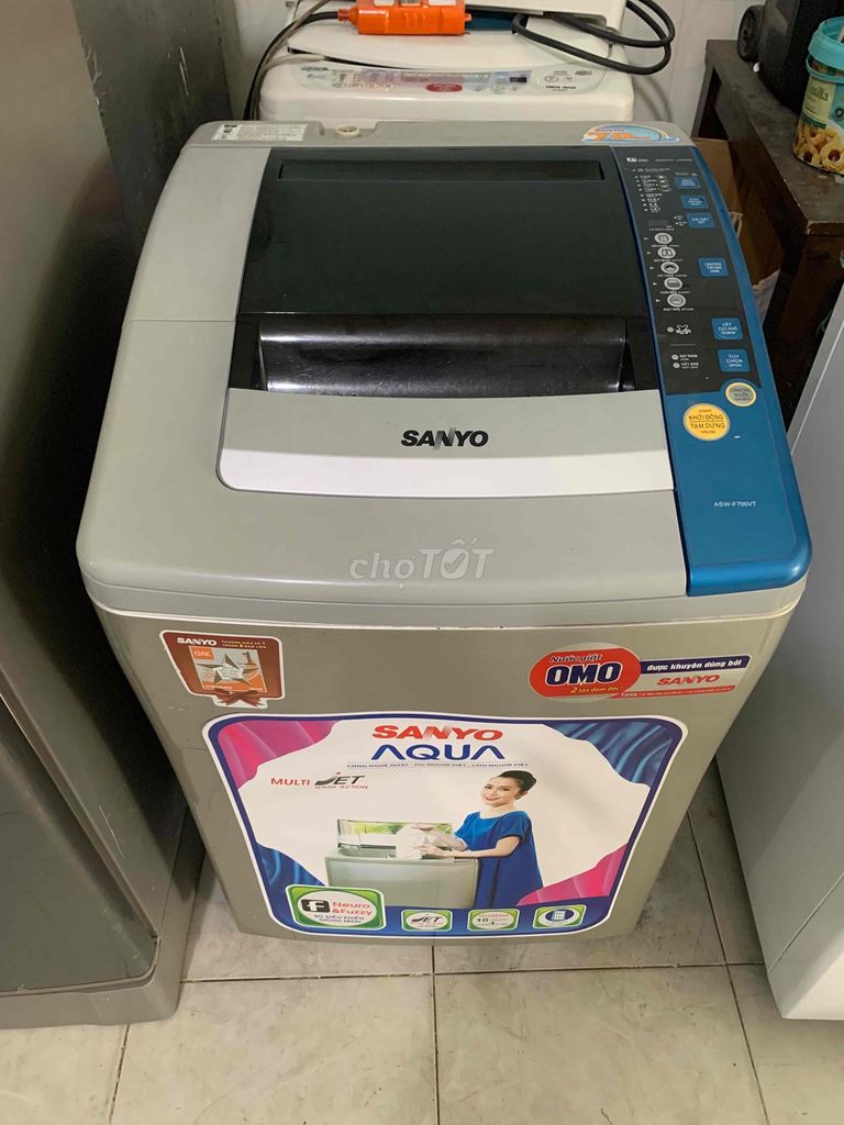 Máy giặt sanyo 7kg bao lắp đặt bh3 tháng