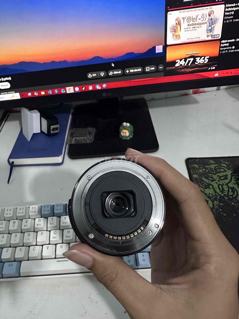 Ống kính Sony SEL 1650 Đen Còn mới. Mua bán Máy ảnh, Máy quay tại Thành phố Thuận An Bình Dương được đăng bởi yancing hình 1