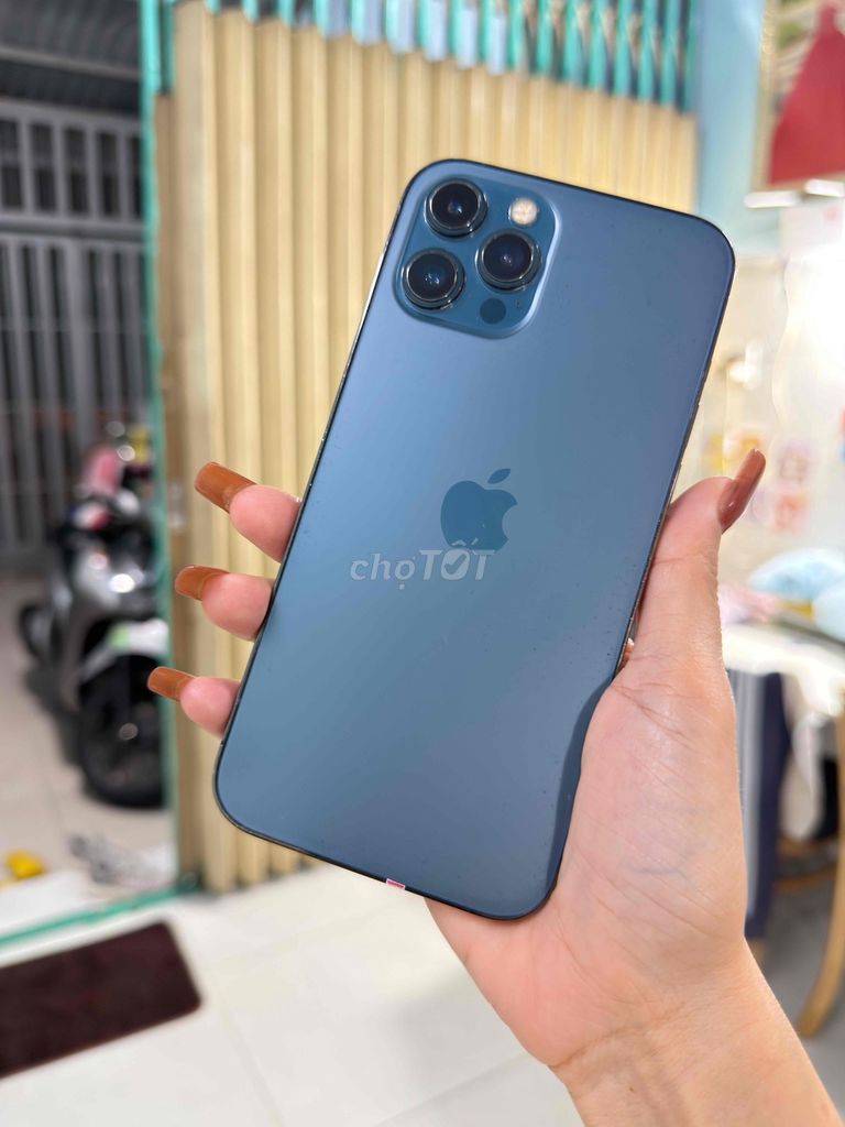 Apple iPhone 12 Pro Max 128GB Xanh Mỹ 100%. Mua bán Điện thoại tại Thành phố Biên Hòa Đồng Nai được đăng bởi Huỳnh  hình 1