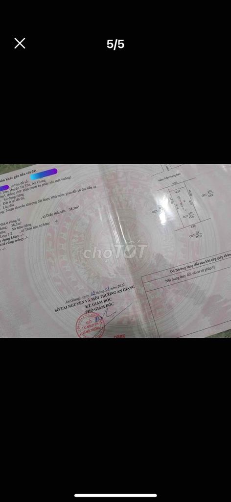 nhà bán. Mua bán Nhà ở tại Huyện Tri Tôn An Giang được đăng bởi Lê Thu Thảo hình 6