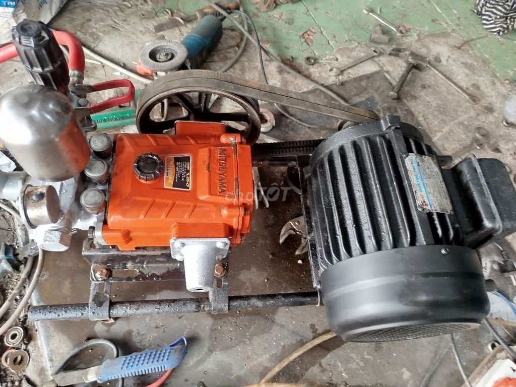 Bộ máy rửa xe 1.5 hp ty sứ