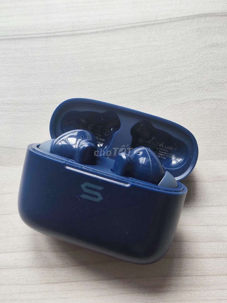 Tai nghe Bluetooth Soul S-LIVE 30 Xanh dương. Mua bán Tivi, Âm thanh tại Huyện Nhà Bè Tp Hồ Chí Minh được đăng bởi Trần Bảo hình 1