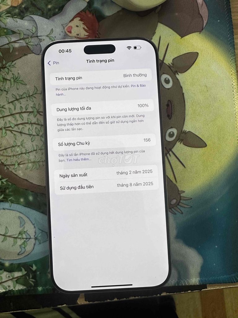 Iphone 16 ProMax. Pin 100%.. Mua bán Điện thoại tại Huyện Bình Chánh Tp Hồ Chí Minh được đăng bởi Cầm Đồ Quang Long hình 1