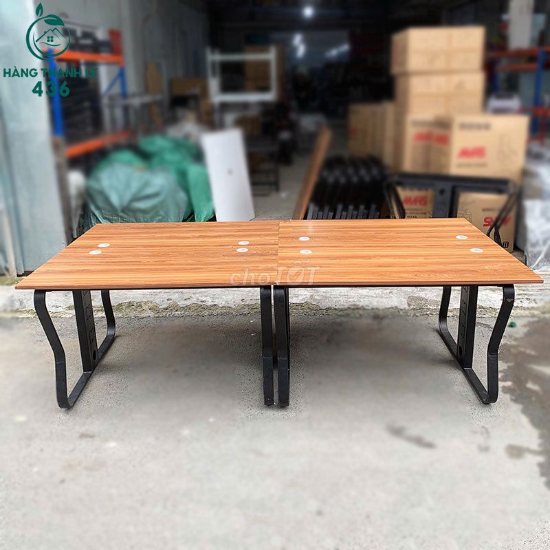Bàn Họp Gỗ MDF, Chân Sắt Đen 2m4 Đẹp 90%. Mua bán Đồ dùng văn phòng tại Quận Tân Phú Tp Hồ Chí Minh được đăng bởi Công Ty TNHH TM DV INKPRO hình 1