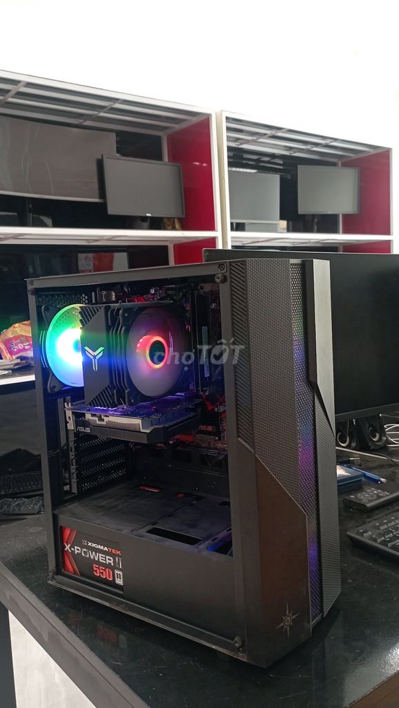bán pc  i5 10400F 16GB 512GB 1650 4gb X550 B560 . Mua bán Máy tính để bàn tại Huyện Thanh Trì Hà Nội được đăng bởi Nguyễn Đình Dũng hình 1