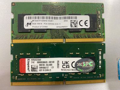 2 Thanh Ram Laptop 8GB DDR4 3200Mhz. Mua bán Linh kiện (RAM, Card...) tại Thành phố Thủ Đức Tp Hồ Chí Minh được đăng bởi VNXTECH