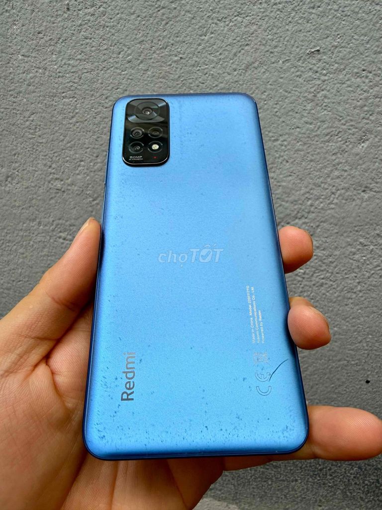 Xiaomi Redmi Note 11 4G 64GB Xanh. Mua bán Điện thoại tại Quận 6 Tp Hồ Chí Minh được đăng bởi Tú Cafe  hình 1
