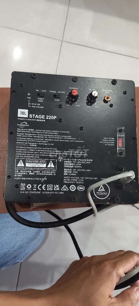 Vỉ mạch loa sub JBL Stage 220P. Mua bán Tivi, Âm thanh tại Thành phố Biên Hòa Đồng Nai được đăng bởi Văn thông hình 1