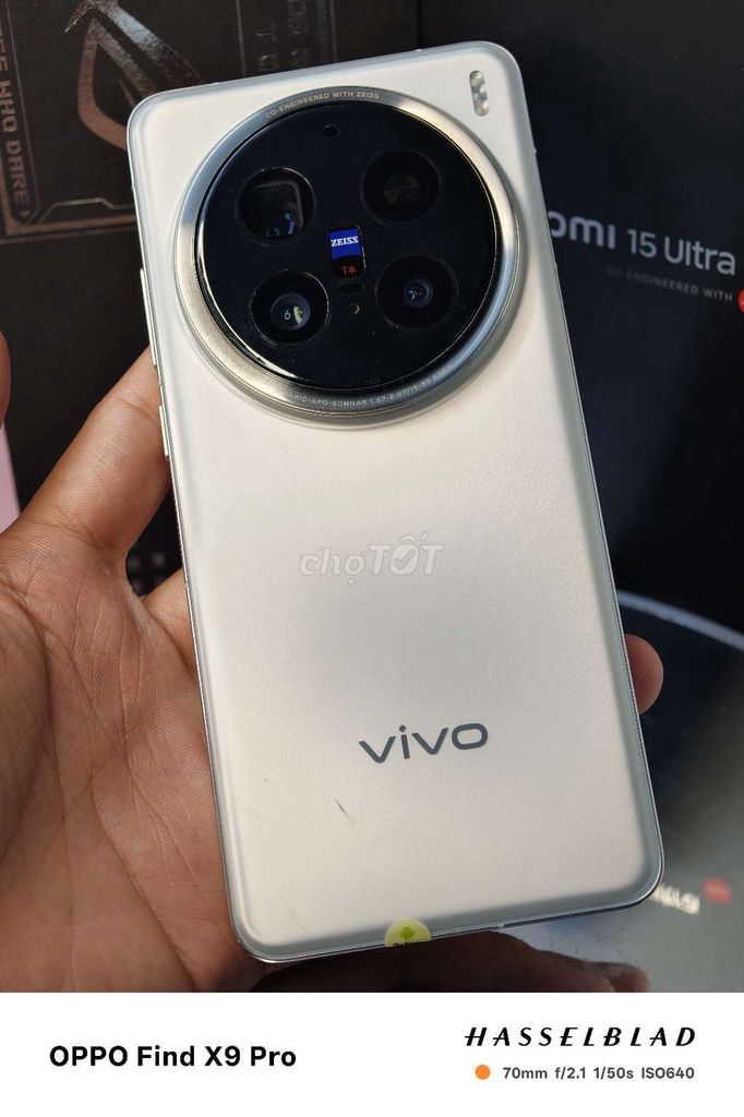 ⭐ Vivo X200 Pro (12/256) - Titan Trắng Pin 96.. Mua bán Điện thoại tại Quận Ninh Kiều Cần Thơ được đăng bởi BƠ STORE ĐIỆN THOẠI XÁCH TAY CN CẦN THƠ hình 1