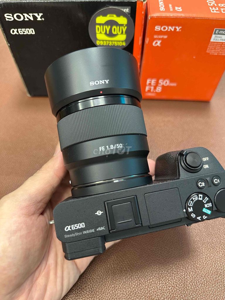 Máy ảnh Sony A6500 Đen. Mua bán Máy ảnh, Máy quay tại Quận Bình Tân Tp Hồ Chí Minh được đăng bởi Phạm Phú Duy hình 1
