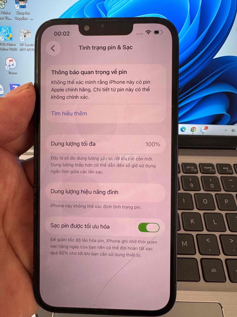 Apple iPhone 13 128GB Đen 98%. Mua bán Điện thoại tại Quận 6 Tp Hồ Chí Minh được đăng bởi QUỐC THIÊN BÁN GÓP 0 ĐỒNG  hình 1