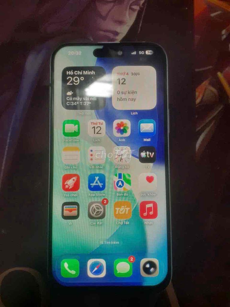 iPhone 15 Plus 128GB Trắng hơi cong sườn. Mua bán Điện thoại tại Thành phố Thủ Đức Tp Hồ Chí Minh được đăng bởi Tuấn Tuấn hình 1