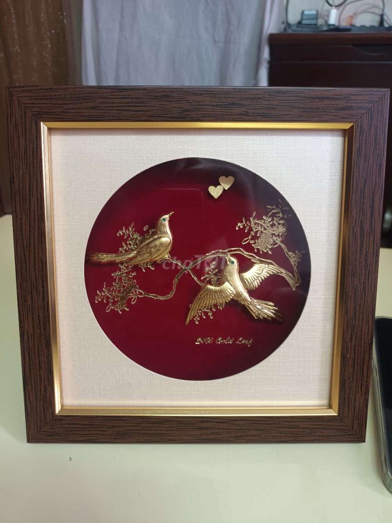 Khung tranh ACTgold mạ vàng 24k 20x20cm. Mua bán Đồ sưu tầm, đồ cổ tại Quận Tân Phú Tp Hồ Chí Minh được đăng bởi Harry Anh hình 1
