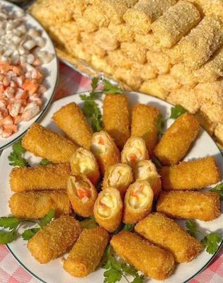 Chả giò sốt mayonnaise. Mua bán Đồ ăn, thực phẩm và các loại khác tại Huyện Nhà Bè Tp Hồ Chí Minh được đăng bởi Cẩm Loan