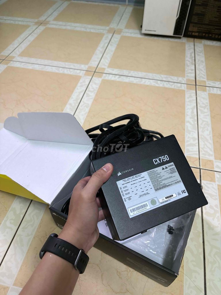 Nguồn Corsair CX750 750W Đen bảo hành 2029. Mua bán Linh kiện (RAM, Card...) tại Thành phố Thủ Đức Tp Hồ Chí Minh được đăng bởi Duy hình 1